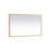 Elegant Decor Pier 24X40" LED Mirror/3000K/4200K/6400K, Brass