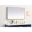 Elegant Decor Pier 24X40" LED Mirror/3000K/4200K/6400K, Brass