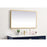 Elegant Decor Pier 24X40" LED Mirror/3000K/4200K/6400K, Brass