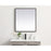 Elegant Decor Pier 27X30" LED Mirror/3000K/4200K/6400K, Black