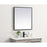 Elegant Decor Pier 27X30" LED Mirror/3000K/4200K/6400K, Black