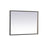Elegant Decor Pier 27X36" LED Mirror/3000K/4200K/6400K, Black