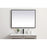 Elegant Decor Pier 27X36" LED Mirror/3000K/4200K/6400K, Black