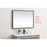 Elegant Decor Pier 27X36" LED Mirror/3000K/4200K/6400K, Black