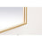 Elegant Decor Pier 27X36" LED Mirror/3000K/4200K/6400K, Brass