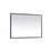 Elegant Decor Pier 27X40" LED Mirror/3000K/4200K/6400K, Black