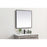Elegant Decor Pier 30X30" LED Mirror/3000K/4200K/6400K, Black