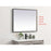 Elegant Decor Pier 30X36" LED Mirror/3000K/4200K/6400K, Black
