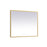 Elegant Decor Pier 30X36" LED Mirror/3000K/4200K/6400K, Brass
