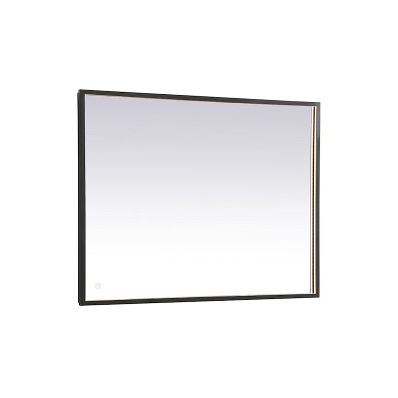 Elegant Decor Pier 30X40" LED Mirror/3000K/4200K/6400K, Black