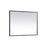 Elegant Decor Pier 30X40" LED Mirror/3000K/4200K/6400K, Black