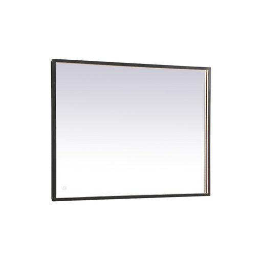 Elegant Decor Pier 30X40" LED Mirror/3000K/4200K/6400K, Black