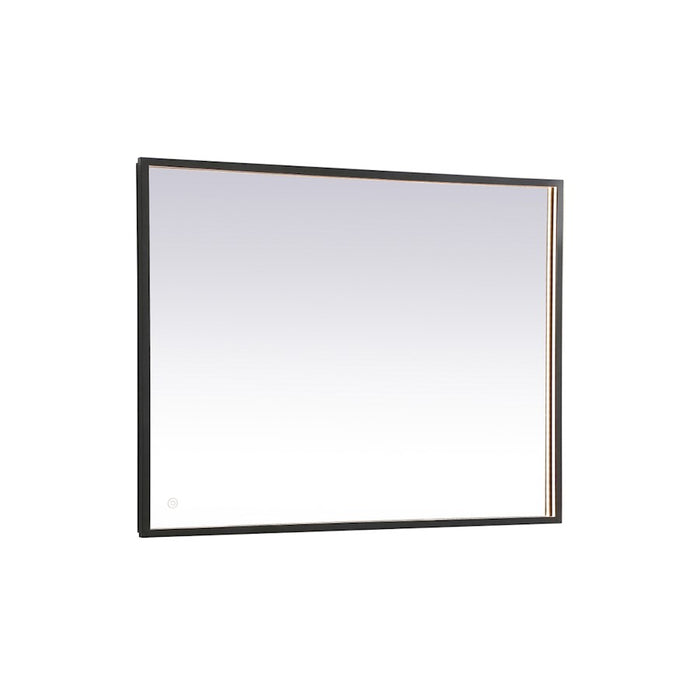 Elegant Decor Pier 30X40" LED Mirror/3000K/4200K/6400K, Black