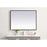 Elegant Decor Pier 30X40" LED Mirror/3000K/4200K/6400K, Black