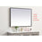 Elegant Decor Pier 30X40" LED Mirror/3000K/4200K/6400K, Black