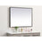 Elegant Decor Pier 30X40" LED Mirror/3000K/4200K/6400K, Black