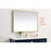 Elegant Decor Pier 30X40" LED Mirror/3000K/4200K/6400K, Brass
