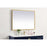 Elegant Decor Pier 30X40" LED Mirror/3000K/4200K/6400K, Brass