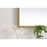 Elegant Decor Pier 30X40" LED Mirror/3000K/4200K/6400K, Brass