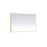 Elegant Decor Pier 30X48" LED Mirror/3000K/4200K/6400K, Brass