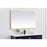 Elegant Decor Pier 30X48" LED Mirror/3000K/4200K/6400K, Brass