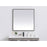 Elegant Decor Pier 36X36" LED Mirror/3000K/4200K/6400K, Black