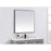 Elegant Decor Pier 36X36" LED Mirror/3000K/4200K/6400K, Black