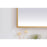 Elegant Decor Pier 36X36" LED Mirror/3000K/4200K/6400K, Brass