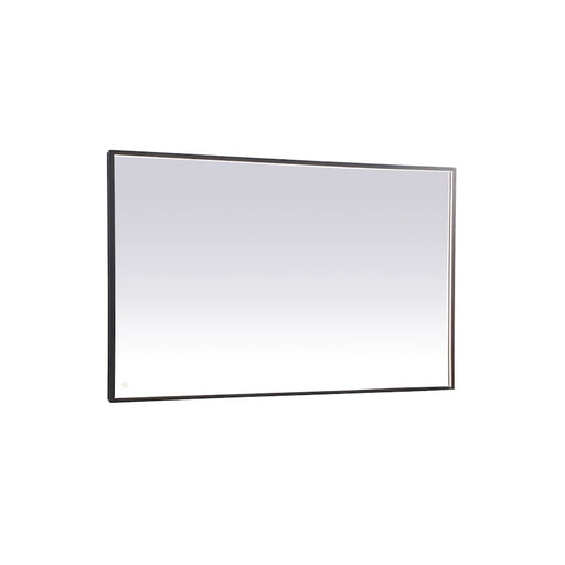 Elegant Decor Pier 36X60" LED Mirror/3000K/4200K/6400K, Black