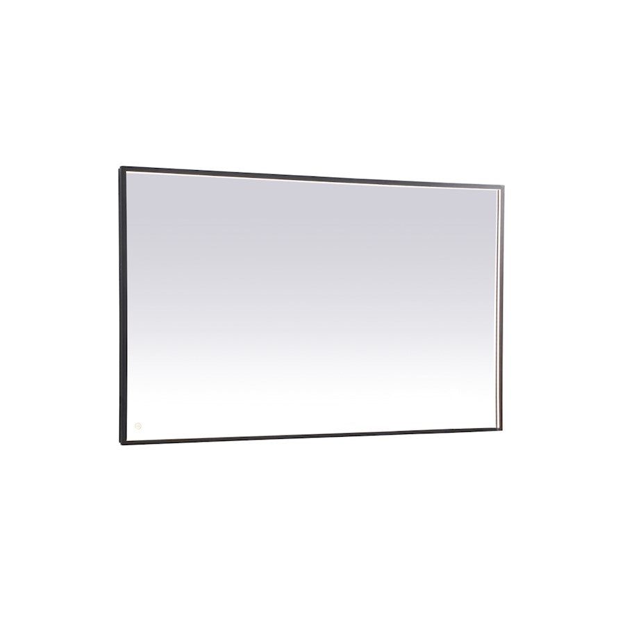 Elegant Decor Pier 36X60" LED Mirror/3000K/4200K/6400K, Black