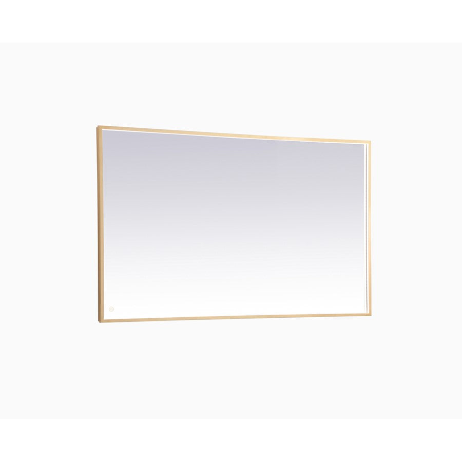 Elegant Decor Pier 36X60" LED Mirror/3000K/4200K/6400K, Brass