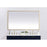 Elegant Decor Pier 36X60" LED Mirror/3000K/4200K/6400K, Brass