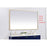 Elegant Decor Pier 36X60" LED Mirror/3000K/4200K/6400K, Brass