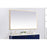 Elegant Decor Pier 36X60" LED Mirror/3000K/4200K/6400K, Brass