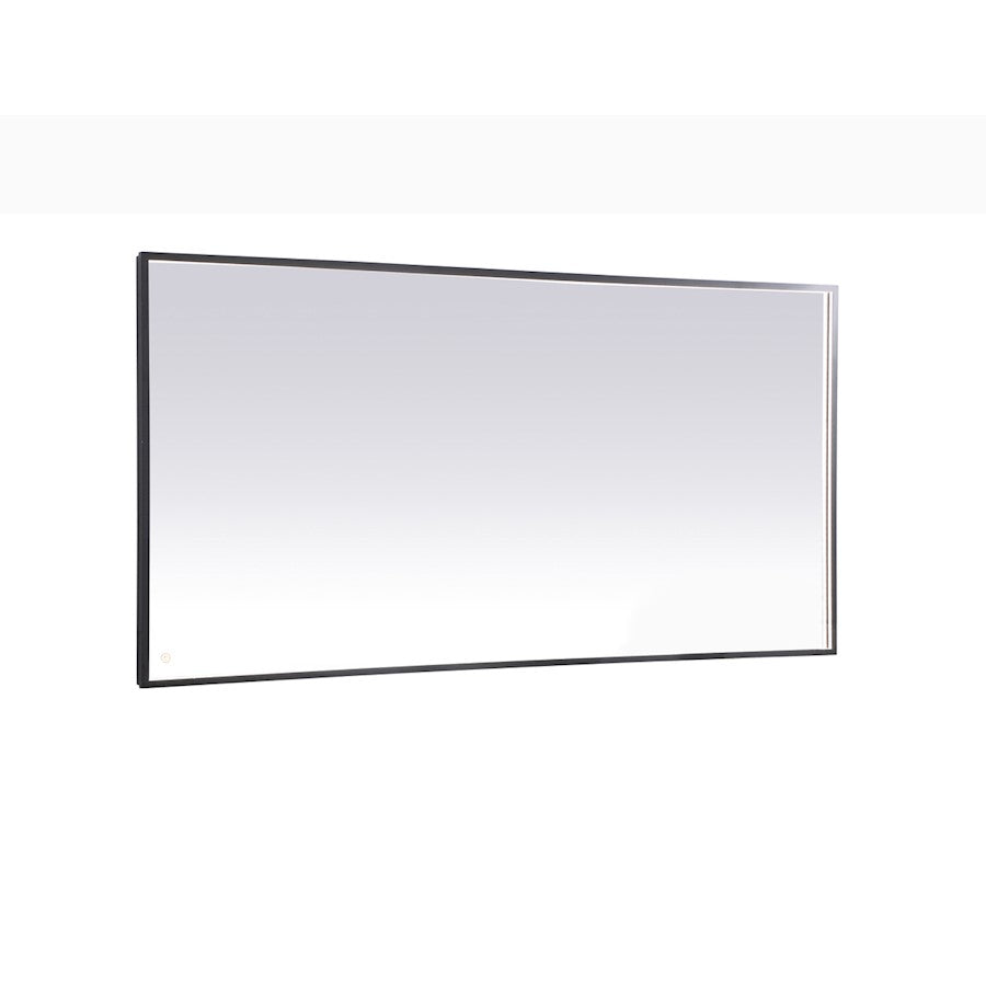 Elegant Decor Pier 36X72" LED Mirror/3000K/4200K/6400K, Black