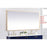 Elegant Decor Pier 36X72" LED Mirror/3000K/4200K/6400K, Brass