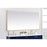 Elegant Decor Pier 36X72" LED Mirror/3000K/4200K/6400K, Brass