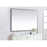 Elegant Decor Pier 42X60" LED Mirror/3000K/4200K/6400K, Black