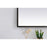 Elegant Decor Pier 42X60" LED Mirror/3000K/4200K/6400K, Black