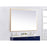 Elegant Decor Pier 42X60" LED Mirror/3000K/4200K/6400K, Brass