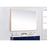 Elegant Decor Pier 42X60" LED Mirror/3000K/4200K/6400K, Brass