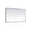 Elegant Decor Pier 42X72" LED Mirror/3000K/4200K/6400K, Black