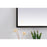 Elegant Decor Pier 42X72" LED Mirror/3000K/4200K/6400K, Black
