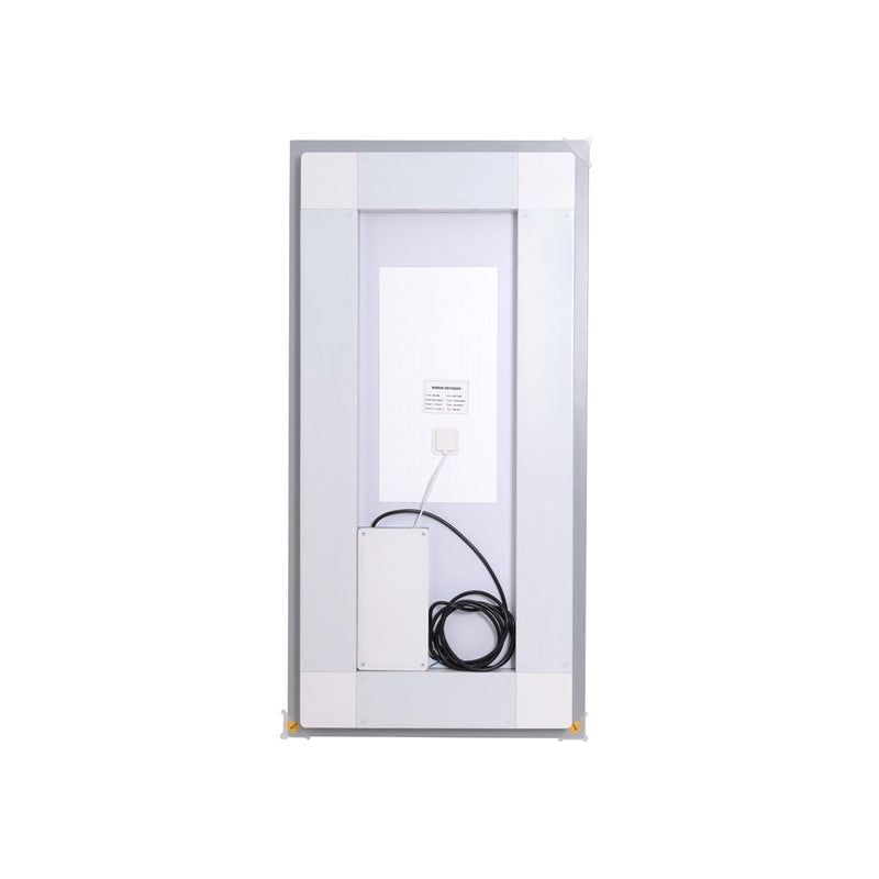 Elegant Kitchen and Bath Riven 2 Strip Light 40x20 LED Mirror, White