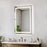 Elegant Kitchen and Bath Riven 2 Strip Light 40x30 LED Mirror, White