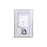 Elegant Kitchen and Bath Riven 2 Strip Light 40x30 LED Mirror, White