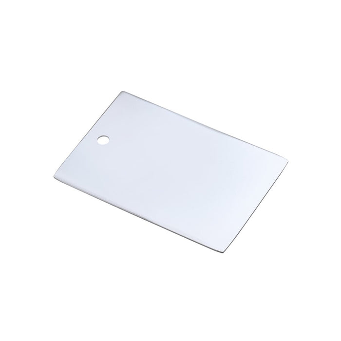 Elegant Kitchen/Bath Metal Finsh Sample 3", Chrome