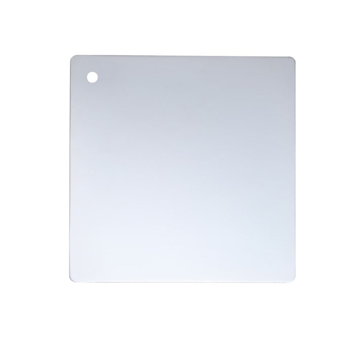 Elegant Kitchen/Bath Metal Finsh Sample 6", Chrome