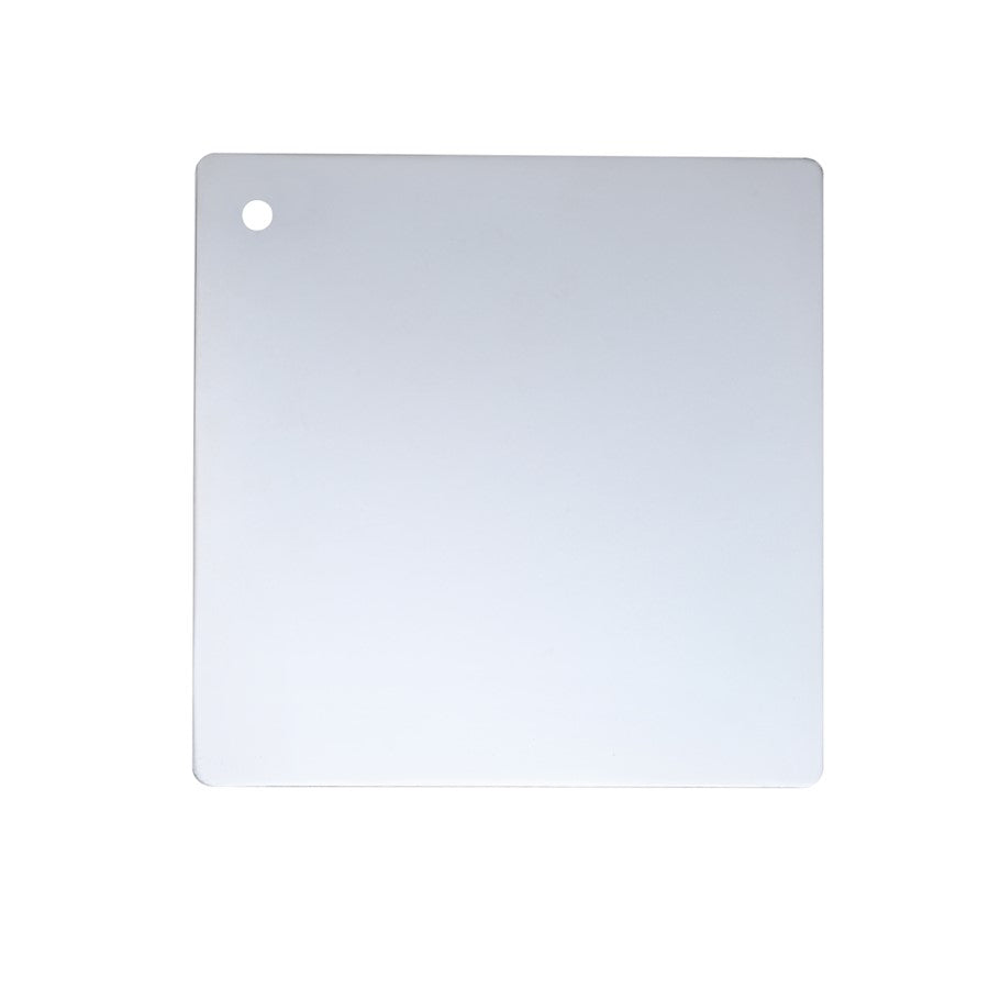 Elegant Kitchen/Bath Metal Finsh Sample 6", Chrome