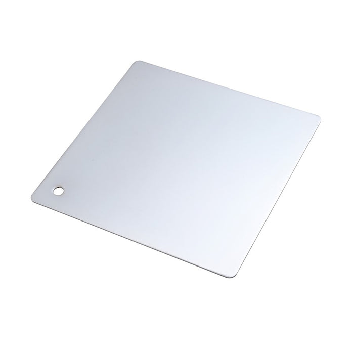 Elegant Kitchen/Bath Metal Finsh Sample 6", Chrome